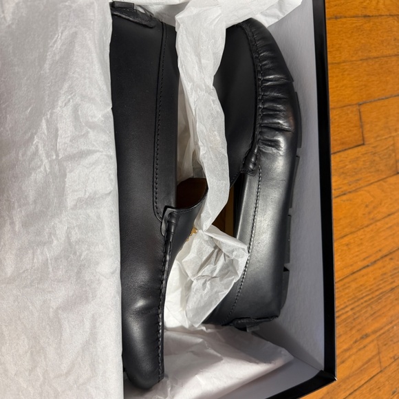 Gucci - La Medusa Leather Driver Shoes main image 2